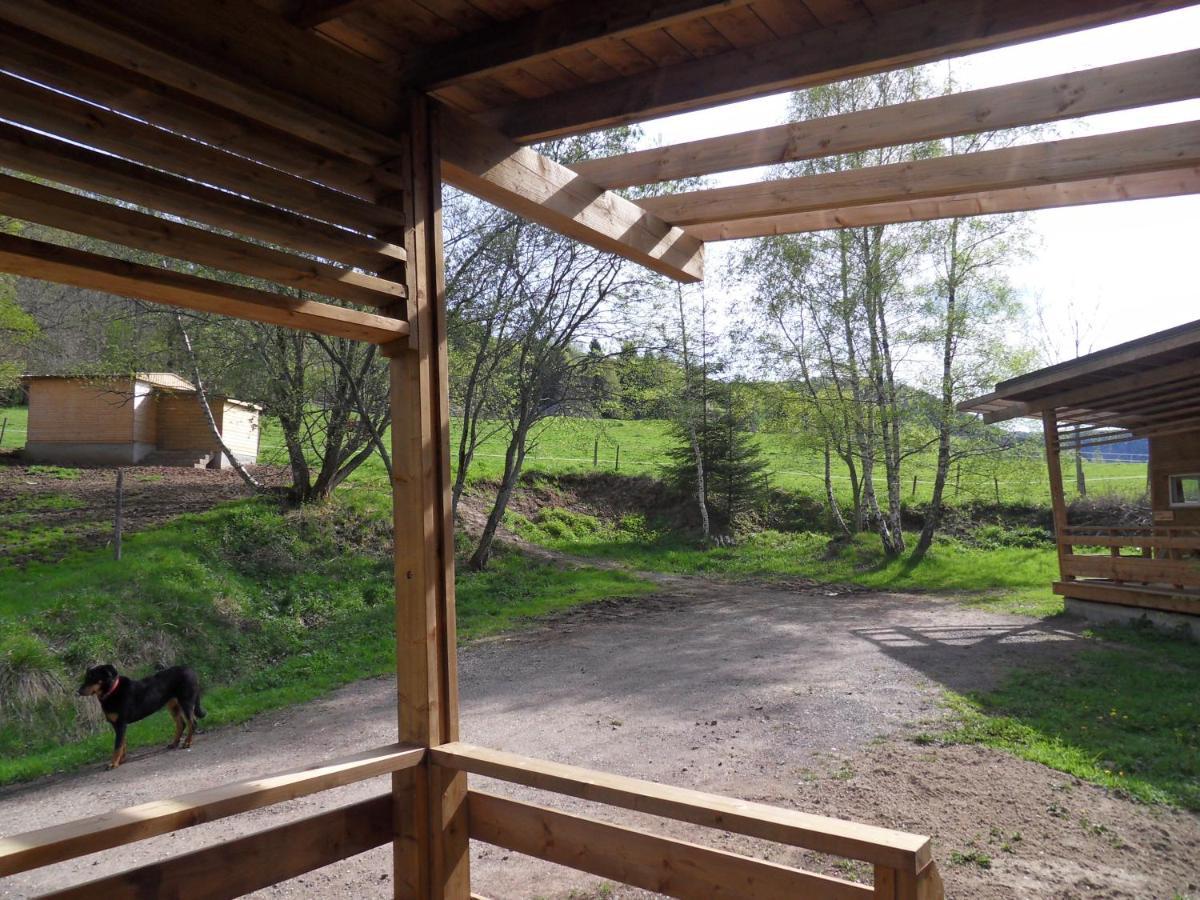 Camping Les Vernieres La Bourboule Sancy Экстерьер фото