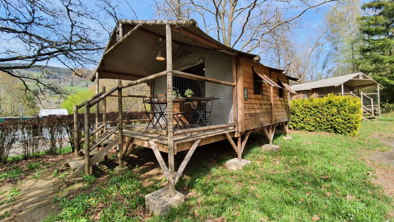 Camping Les Vernieres La Bourboule Sancy Экстерьер фото
