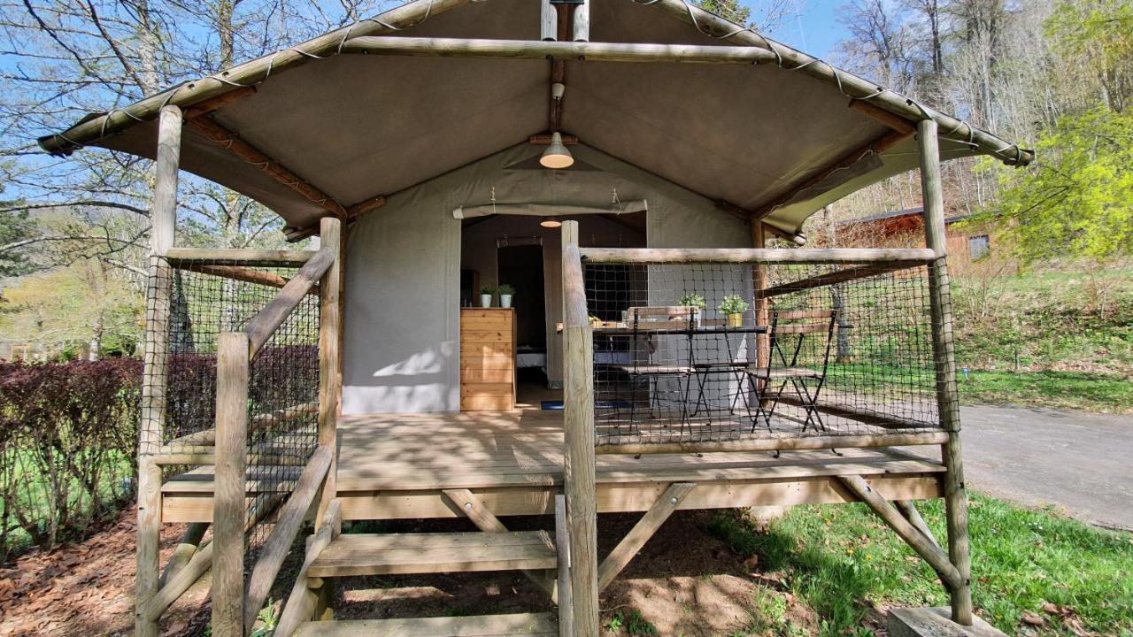 Camping Les Vernieres La Bourboule Sancy Экстерьер фото