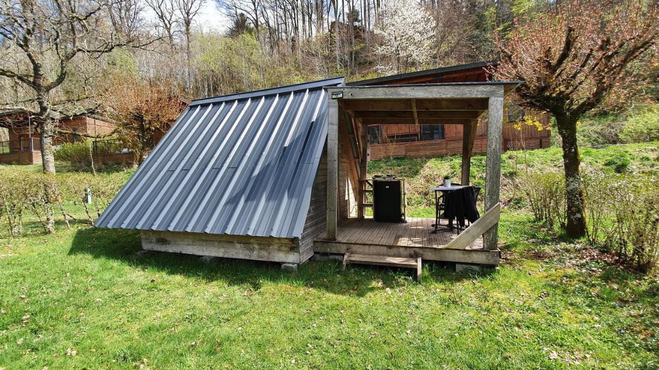 Camping Les Vernieres La Bourboule Sancy Экстерьер фото